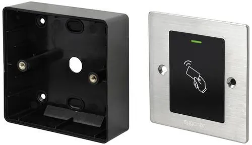 Sygonix Türschließer RFID Zutritt M - Zubehör für Sicherheitstechnik mit 2000 Code-Kombinationen und IP66 Schutzart, ideal für sichere Zutrittslösungen.