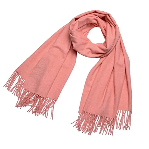 DonDon Schal Damen Winter in orange von DonDon