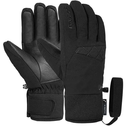 Reusch Malone R-tex XT black (7700) 10,5 - Warme Skihandschuhe - Warme Skihandschuhe für Männer, mit hochwertiger Wollisolierung für optimale Wärme und Komfort bei eisigen Temperaturen auf der Piste.