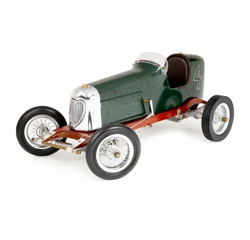 AUTHENTIC MODELS Modellauto Bantam Midget Grün - Detailgetreues Modellauto aus den 1930er Jahren, ideal für Sammler und Liebhaber. Aus hochwertigem Aluminium gefertigt, mit öffnender Motorhaube – ein stilvolles Dekoobjekt für jedes Zuhause.