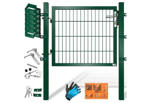 KESSER Gartentor Premium aus verzinktem Stahl, grün