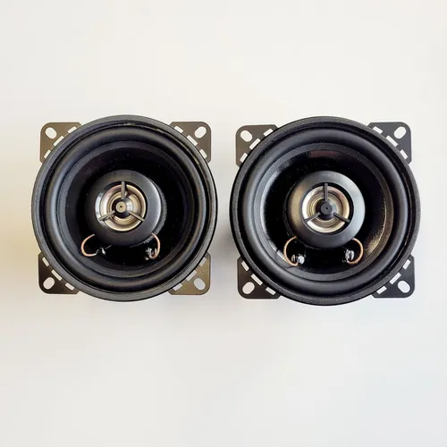 Paar 100 mm 2-Wege Koax Lautsprecher Coax BA-10 Armaturenbrett 10 cm NEU 1