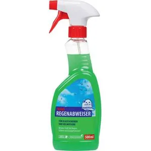 Walter Schmidt Chemie Nano Regenabweiser 500 ml - Autoreinigung & Pflege - Effiziente Scheibenversiegelung, die Wasser abperlen lässt und für bessere Sicht bei Regen sorgt.