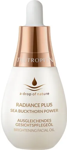 TAUTROPFEN Radiance Plus Gesichtspflegeöl 35 ml - Sonstige Gesichtspflegeartikel mit wertvollen Pflanzenölen, die Pigmentflecken reduzieren und trockene Haut regenerieren für strahlende, geschmeidige Haut.