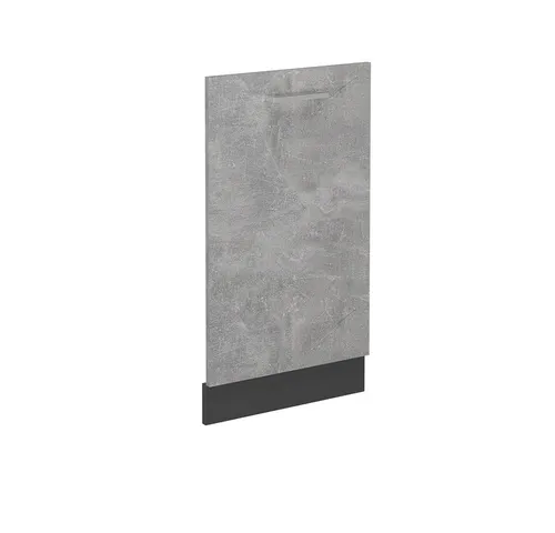 Vicco Frontblende R-Line, Beton/Anthrazit, 45 cm in grau von Vicco