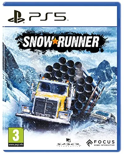 SnowRunner für Sony PlayStation 5 - Offroad-Rennspiel mit realistischen Fahrzeugen und herausfordernden Umgebungen, ideal für Abenteuerliebhaber und PS5-Spieler.