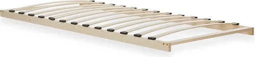 Homestyle4u 2587 Lattenrost 90x200 cm - Lattenrost aus naturbelassenem Kiefernholz mit 13 flexiblen Federholzleisten für ergonomischen Schlafkomfort und optimale Körpergewichtverteilung. Ideal für alle gängigen Betten.