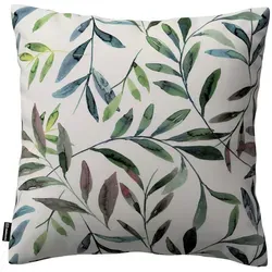 Dekoria Kissenhülle, Weiß, Textil, Baum/Pflanze/Natur, Quadratisch, 43x43 cm, Oeko-Tex®, Wohntextilien, Bezüge, Kissenbezüge