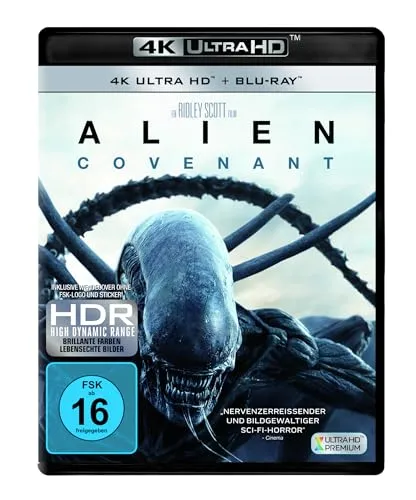 Alien: Covenant 4K,1 UHD-Blu-ray: USA