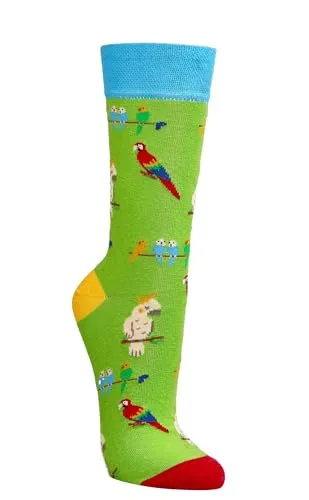 Socks4Fun Damen Jungen Herren Spaßsocken (2 Paar) 36-41 Kaffee