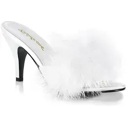 AMOUR-03 Damen Slipper von Fabulicious, Weiß , EU 37, US 7 - Weiß - 37,5