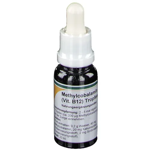 Methylcobalamin Vitamin B12 Tropfen 20 ml