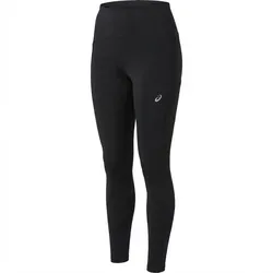 ASICS Road High Waist Lauftight Damen - Schwarz, Größe M - Laufbekleidung für ambitionierte Läuferinnen. Hoher Bund für festen Sitz und elastisches Gewebe für maximale Bewegungsfreiheit und Komfort beim Laufen.