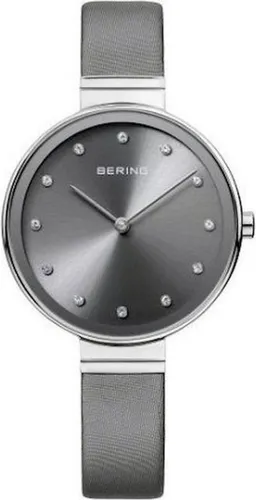 Bering Quarzuhr 12034-609 silberfarben - Elegante Damenuhr mit Quarzwerk, wasserdicht bis 3 bar und edlem Saphirglas. Ideal für stilbewusste Frauen, die Qualität und Design schätzen.