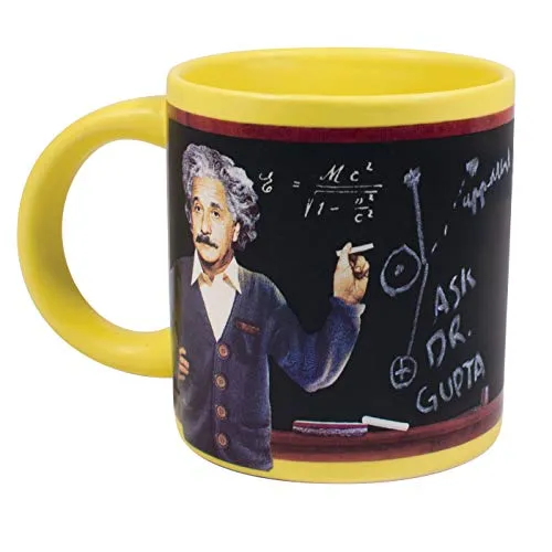 Einstein's Tafel Kaffeebecher mit Kreide - Kaffeetasse