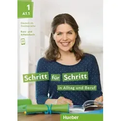 Schritt für Schritt in Alltag und Beruf 1: Deutsch als Zweitsprache - Kursbuch + Arbeitsbuch für effektives Deutschlernen, ideal für Anfänger im Alltag und Beruf.