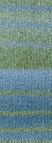 LANA GROSSA GIGANTE Häkelwolle, 300 m (100 Gramm), Voluminöses, leichte Alpakawolle mit Streifen im Farbverlauf