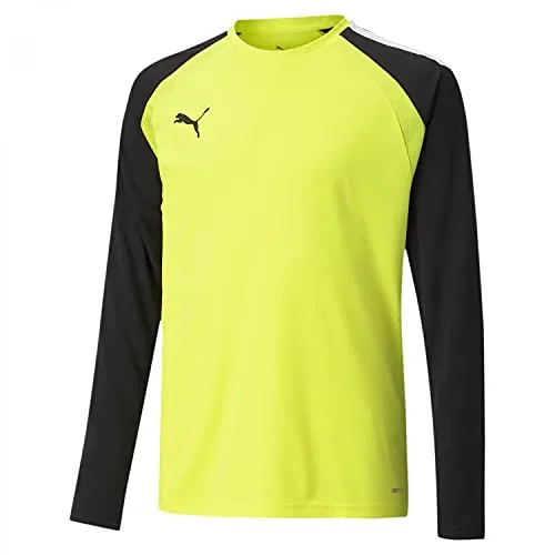 Puma Teampacer Tw-Trikot Langarm Herren - Neongelb / Schwarz - Trikots für Torhüter, 100% recyceltes Polyester mit dryCELL-Technologie für trockenen Tragekomfort und optimale Bewegungsfreiheit durch Raglanärmel.