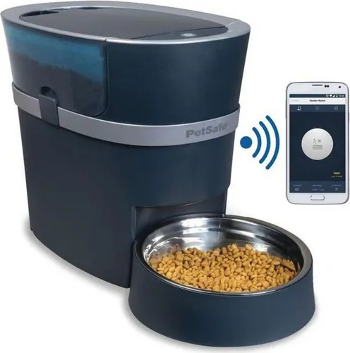 PetSafe® SmartFeed 2.0 Futterautomat - Näpfe & Trinkbrunnen, automatisches Füttern für Hunde und Katzen, programmierbar und ideal für beschäftigte Tierbesitzer