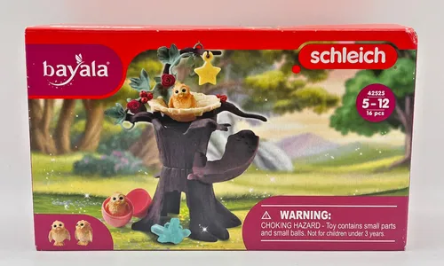 Babyeulen Spielset Schleich bayala 42525 Eulen Baumhaus Nest Figuren Kinder