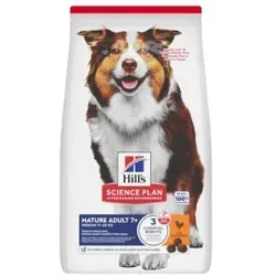Hill's Mature Adult 7+ Medium mit Huhn Hundefutter 14 kg