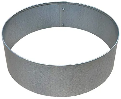 Rasenkanten Baumring Kreis aus Metall durchm. 37 cm x 12 cm - 1er Set