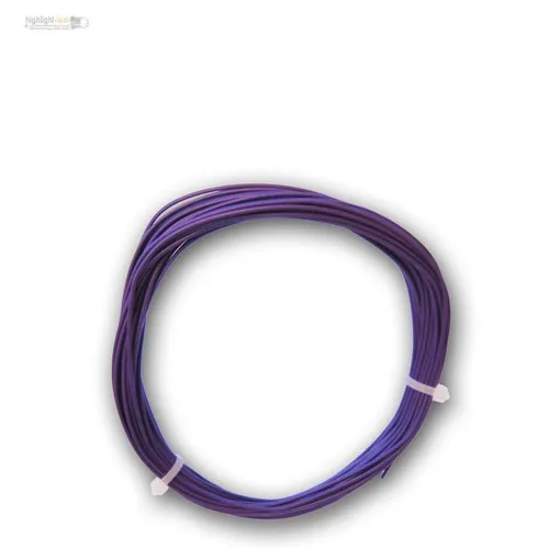  10m Litze lila KABEL flexibel 0,25mm² violett 0,11€/m