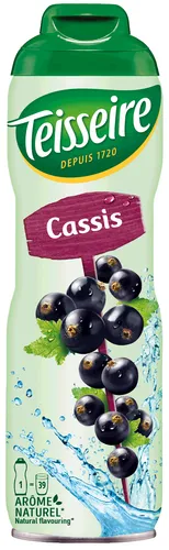 Teisseire Sirup schwarze Johannisbeere 600 ml Fruchtsirup Sirop Blackcurrant