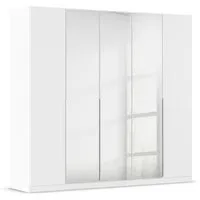 rauch ORANGE Drehtürenschrank Alabama mit Spiegel, Alpinweiß, 226cm