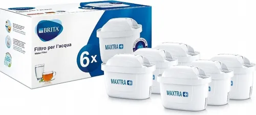 Brita Maxtra PLUS 5 + 1 - Filterkartusche - Wasserfilterkartusche für bis zu 600 l gefiltertes Wasser, passend für alle BRITA Systeme (außer Classic), sorgt für frisches und reines Trinkwasser.
