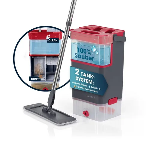 CLEANmaxx Komfort-Mopp DuoTank