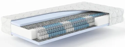 Taschenfederkernmatratze Dream TA 1000 - Hochwertiger Schlafkomfort - Matratzen mit integriertem Topper für ein Boxspring-Schlafgefühl, hergestellt in Deutschland aus 100% deutschen Rohstoffen. Ideal für Bauch-, Rücken- und Seitenschläfer.