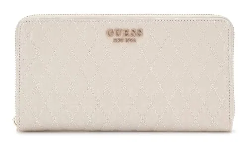 Guess Geldbörse SLG Cheque Organizer in beige von GUESS