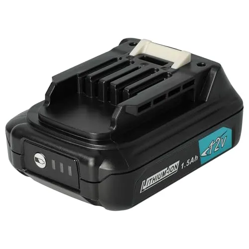vhbw Akku kompatibel mit Makita UM600DZ, UM600DZX, UR100, UR100D, UR100DSME, UR100DSMEX Elektrowerkzeug (1500mAh Li-Ion 12 V)