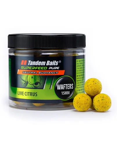 SuperFeed Pure Wafters 15 mm/70g Live Citrus