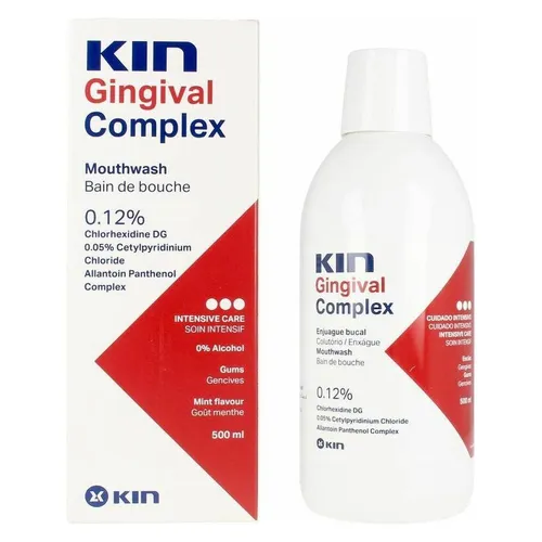 KIN Hygiene GINGIVAL COMPLEX Mouthwash 500ml (500 ml, Mundspülung) (168274)