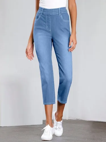 Sieh an! Jeansshorts 3/4-Jeans komfortabel