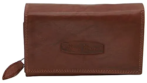 Money Maker Geldbörse - Großes Damen Leder Portemonnaie mit RFID Schutz - Echt-Leder Geldbörse mit RFID-Schutz, bietet viel Platz für 12 Karten und Münzen. Ideal als Geschenk für Frauen zu jedem Anlass!