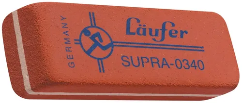 Läufer Naturkautschuk Radierer SUPRA