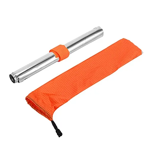 Disttocate Campingkocher aus reinem , Windschutz, Windschutz für den Außenbereich, Gasherd, winddicht, 19 cm