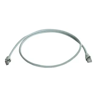Telegärtner Patchkabel Cat. 6A - 20m, grau - Netzwerkkabel, geschirmt und halogenfrei für optimale Signalübertragung, ideal für Hochgeschwindigkeitsnetzwerke.