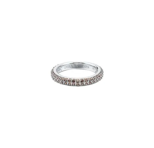 Esprit Fingerring Damen 925er Sterling-Silber Gr. 55 - Eleganter Fingerring aus 925er Sterlingsilber mit funkelndem Zirkonia-Besatz, perfekt für besondere Anlässe oder als stilvolles Accessoire im Alltag.