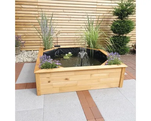 Hochteich promadino mit 4 seitlichen Pflanzzonen 550 l