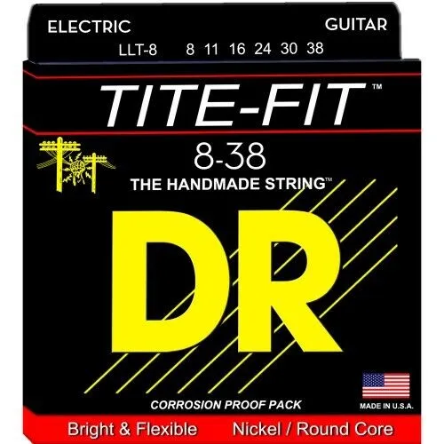 DR TITE-FIT Electric Guitar Saiten Light Light | Neu