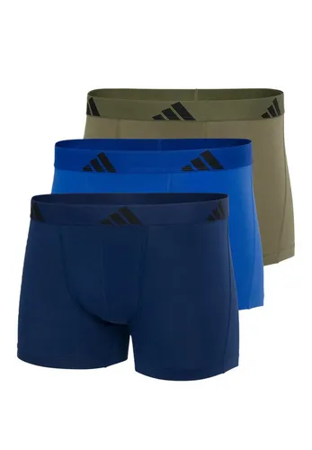 adidas Herren Trunk (3PK) - Flexibles Baumwoll-Boxershorts-Set - Herren-Boxershorts im 3er Pack aus atmungsaktiver Active Flex Baumwolle, ideal für optimalen Tragekomfort und Bewegungsfreiheit.