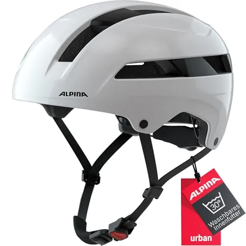 ALPINA Herren Helm SOHO in weiß von Alpina