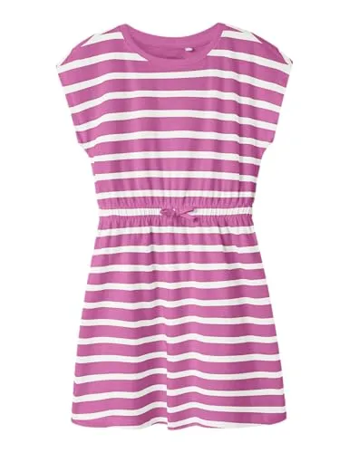 NAME IT Girl Kleid Kurzärmeliges in pink von NAME IT