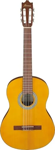 Ibanez GA3-OAM Open Pore Amber 4/4 Gitarre - GA-Serie, hochwertige Fichtendecke und offenes Pore-Finish in Amber, ideal für Einsteiger und Hobby-Musiker.