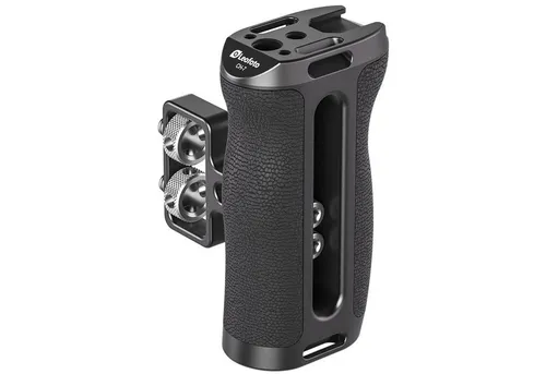 Leofoto Camera Cage Handgriff CH-7-3 mit Fotogewinde-Anschluss - Ergonomischer Handgriff für Leofoto-Kamerakäfige, verstellbar in der Höhe und aus korrosionsbeständiger Aluminium-Legierung für hohe Festigkeit und Komfort.