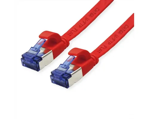 VALUE Patchkabel Cat.6A (Class EA) FTP LAN-Kabel, RJ-45 Männlich (Stecker), RJ-45 Männlich (Stecker) (300.0 cm), extra-flach